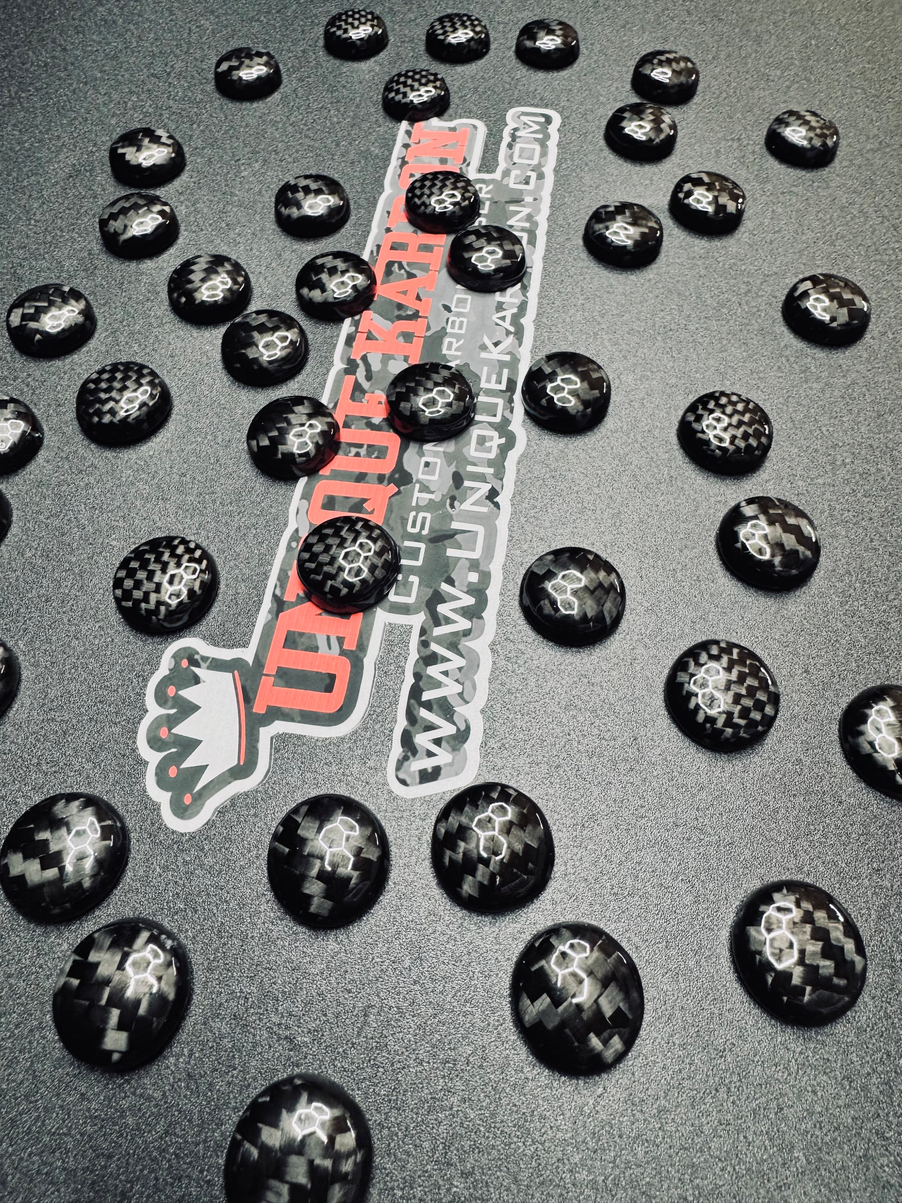 Upgraded Carbon Screw Caps