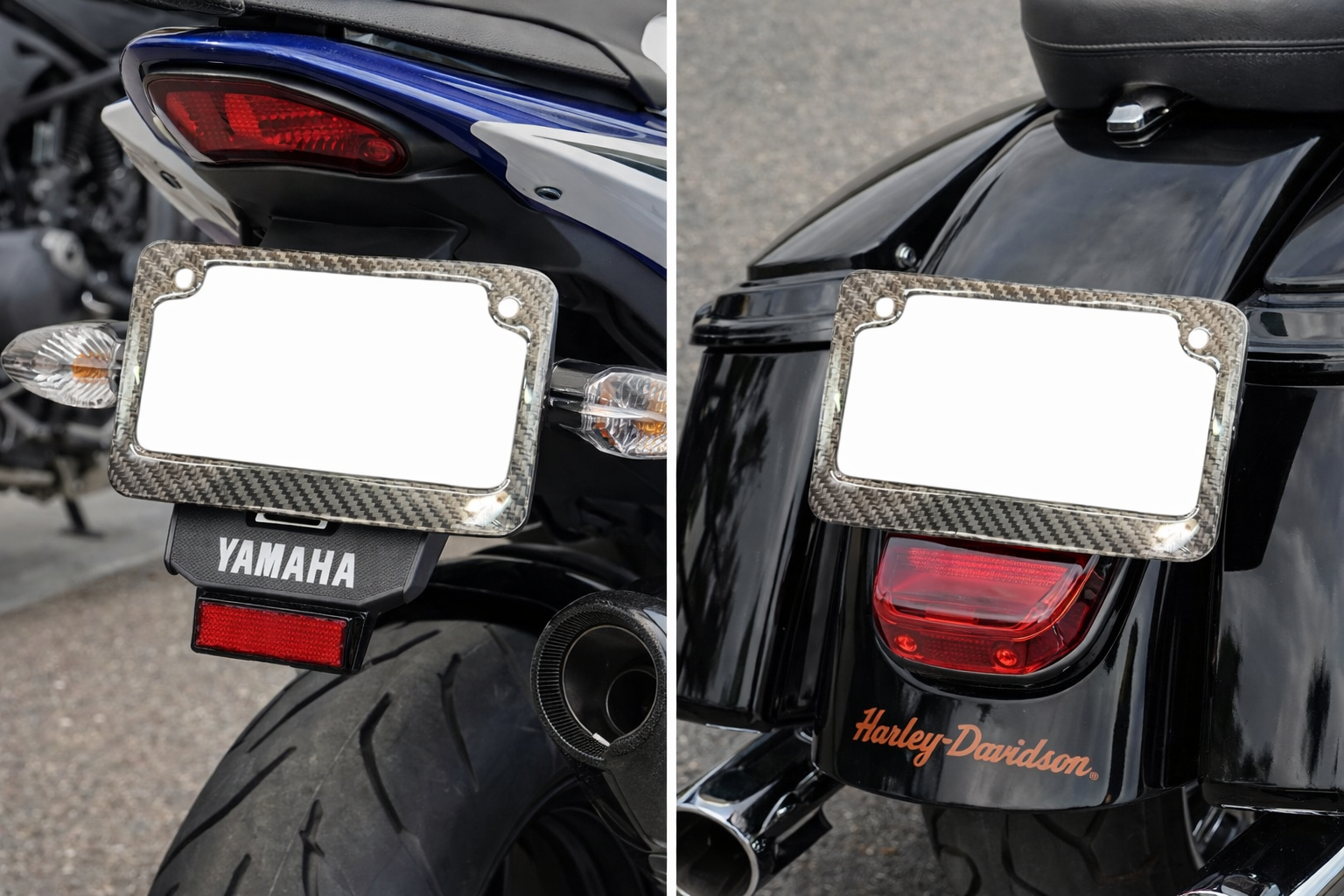 Motorcycle Plate Frames