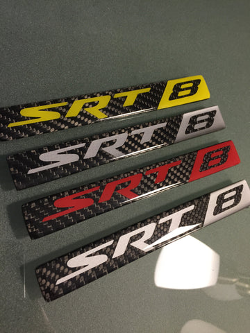 Carbon fiber badges