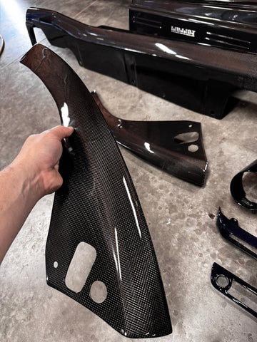 Ferrari 812 Superfast carbon fiber splitter front