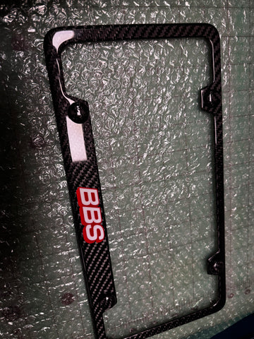 BBS Carbon Fiber Plate Frame 4 Bolt Hole