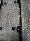 AMG Carbon Fiber Plate Frame 4 bolt hole slim style