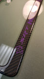 Hellcat SRT carbon fiber plate frame PLUM CRAZY PURPLE logo