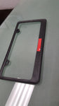 Ferrari carbon fiber plate frame RED LOGO