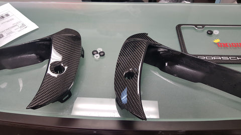 Porsche turbo front bumper trim 2015