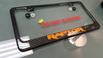 FORD F150 RAPTOR CARBON FIBER PLATE FRAME -ORANGE