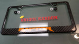 FORD F150 RAPTOR CARBON FIBER PLATE FRAME -ORANGE