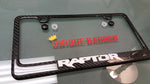 FORD F150 RAPTOR CARBON FIBER PLATE FRAME