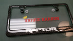 FORD F150 RAPTOR CARBON FIBER PLATE FRAME