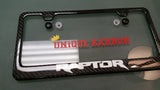 FORD F150 RAPTOR CARBON FIBER PLATE FRAME