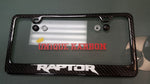FORD F150 RAPTOR CARBON FIBER PLATE FRAME