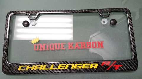Dodge Challenger R/T Carbon Fiber Plate Frame