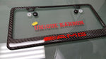 Mercedes AMG Carbon Fiber Plate Frame