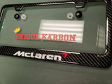 McLaren SWOOSH CARBON FIBER PLATE FRAME