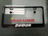 Dodge Challenger Demon carbon fiber plate frame