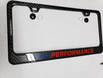 FORD PERFORMANCE CARBON FIBER PLATE FRAME -BLUE/RED