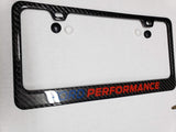 FORD PERFORMANCE CARBON FIBER PLATE FRAME -BLUE/RED