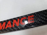 FORD PERFORMANCE CARBON FIBER PLATE FRAME -BLUE/RED
