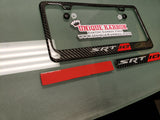 SRT-10 Carbon Fiber Plate Frame And Badges