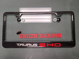 FORD TAURUS SHO CARBON FIBER PLATE FRAME