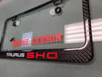 FORD TAURUS SHO CARBON FIBER PLATE FRAME