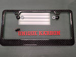 Twill Carbon Fiber Plate Frame Gloss Finish