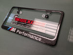 BMW M PERFORMANCE CARBON FIBER PLATE FRAME