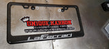 FERRARI LaFerrari CARBON FIBER PLATE FRAME -WHITE