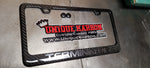 FORD MUSTANG TERMINATOR CARBON FIBER PLATE FRAME -CHROME