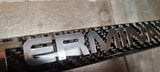 FORD MUSTANG TERMINATOR CARBON FIBER PLATE FRAME -CHROME