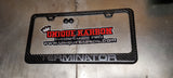 FORD MUSTANG TERMINATOR CARBON FIBER PLATE FRAME -CHROME
