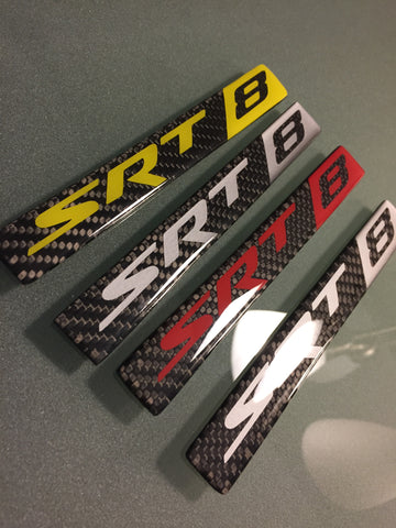 Srt-8 carbon fiber badge