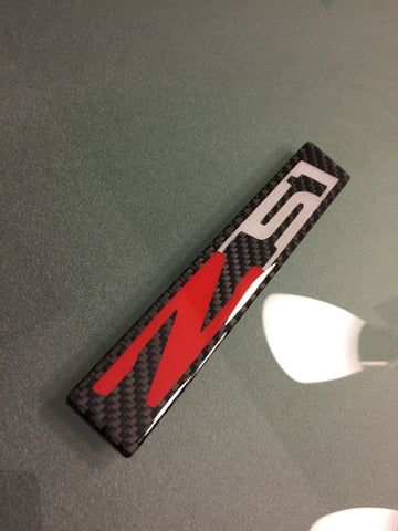 Z51 carbon fiber badge